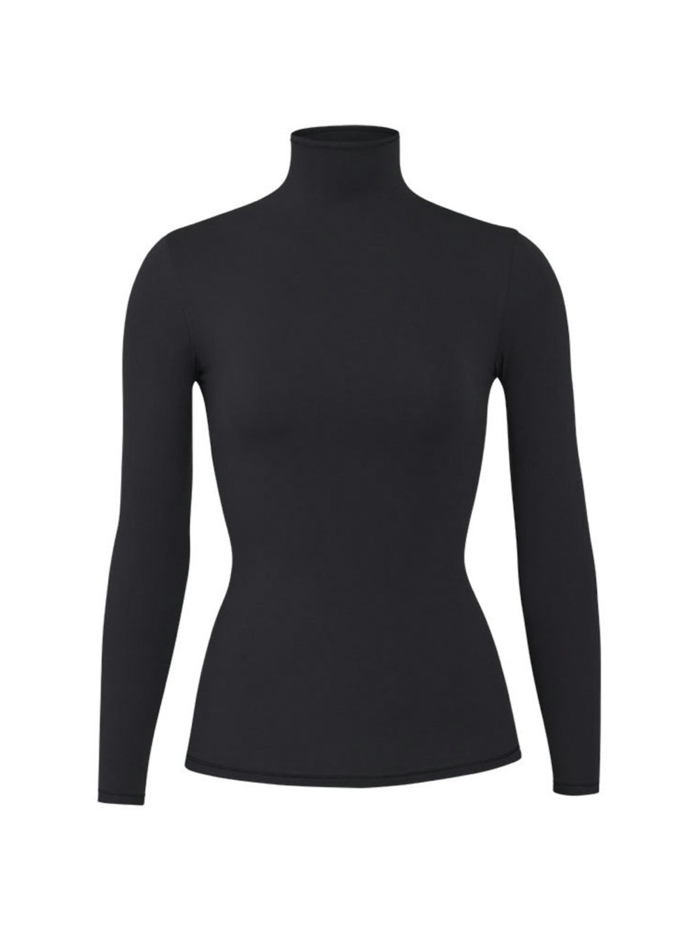 SKIMS fits everybody turtleneck in black onyx